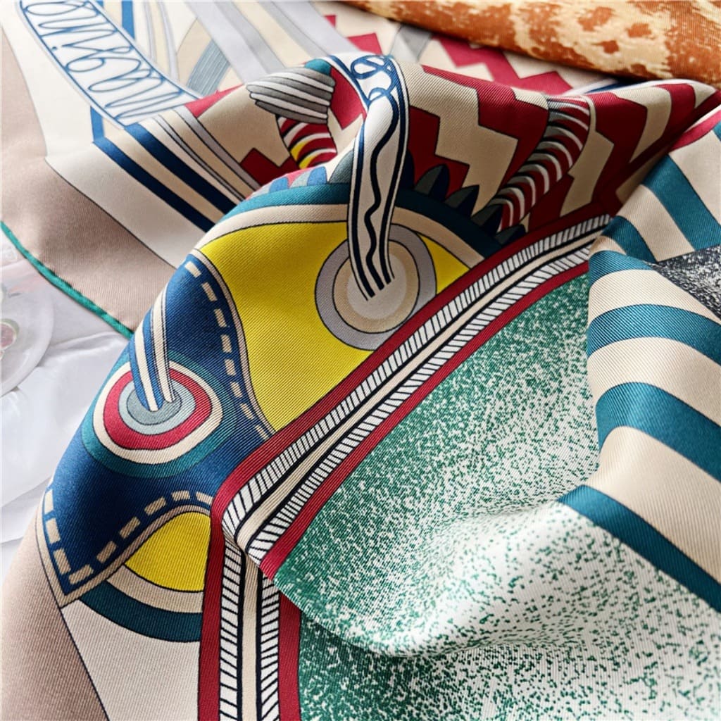 MaraSilk Pure Mulberry Silk Scarf - Square Twill MS333