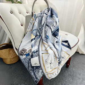 MaraSilk Pure Mulberry Silk Scarf - Square Twill MS334