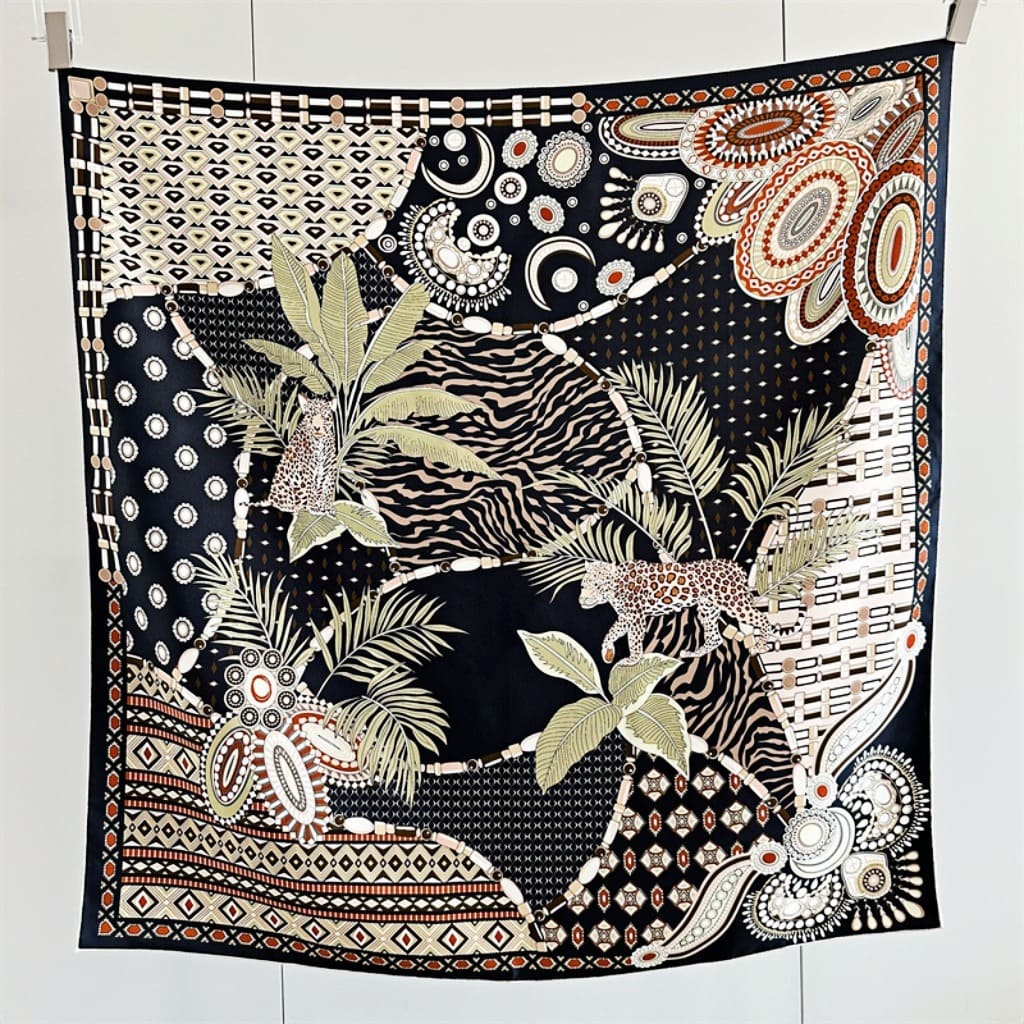 MaraSilk Pure Mulberry Silk Scarf - Square Twill MS335