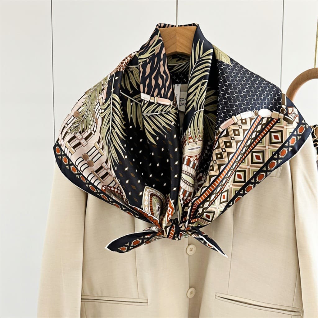 MaraSilk Pure Mulberry Silk Scarf - Square Twill MS335 34" x 34" MS33501