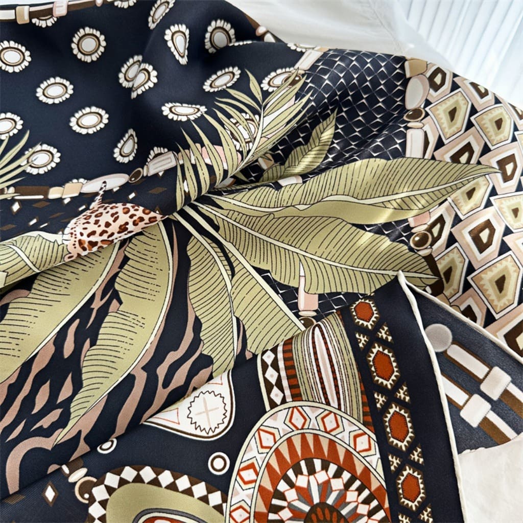 MaraSilk Pure Mulberry Silk Scarf - Square Twill MS335