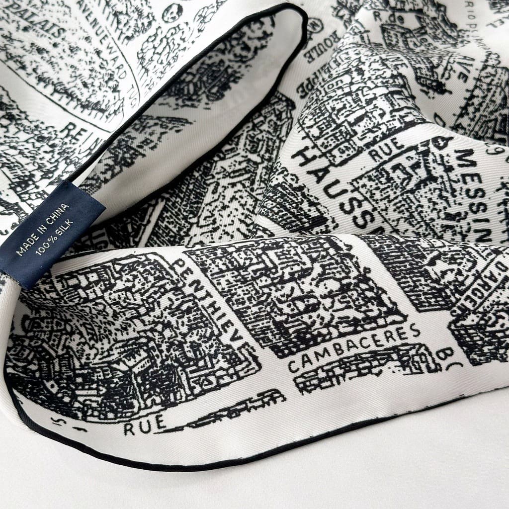 MaraSilk Pure Mulberry Silk Scarf - Square Twill MS336