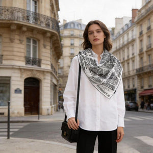 MaraSilk Pure Mulberry Silk Scarf - Square Twill MS336