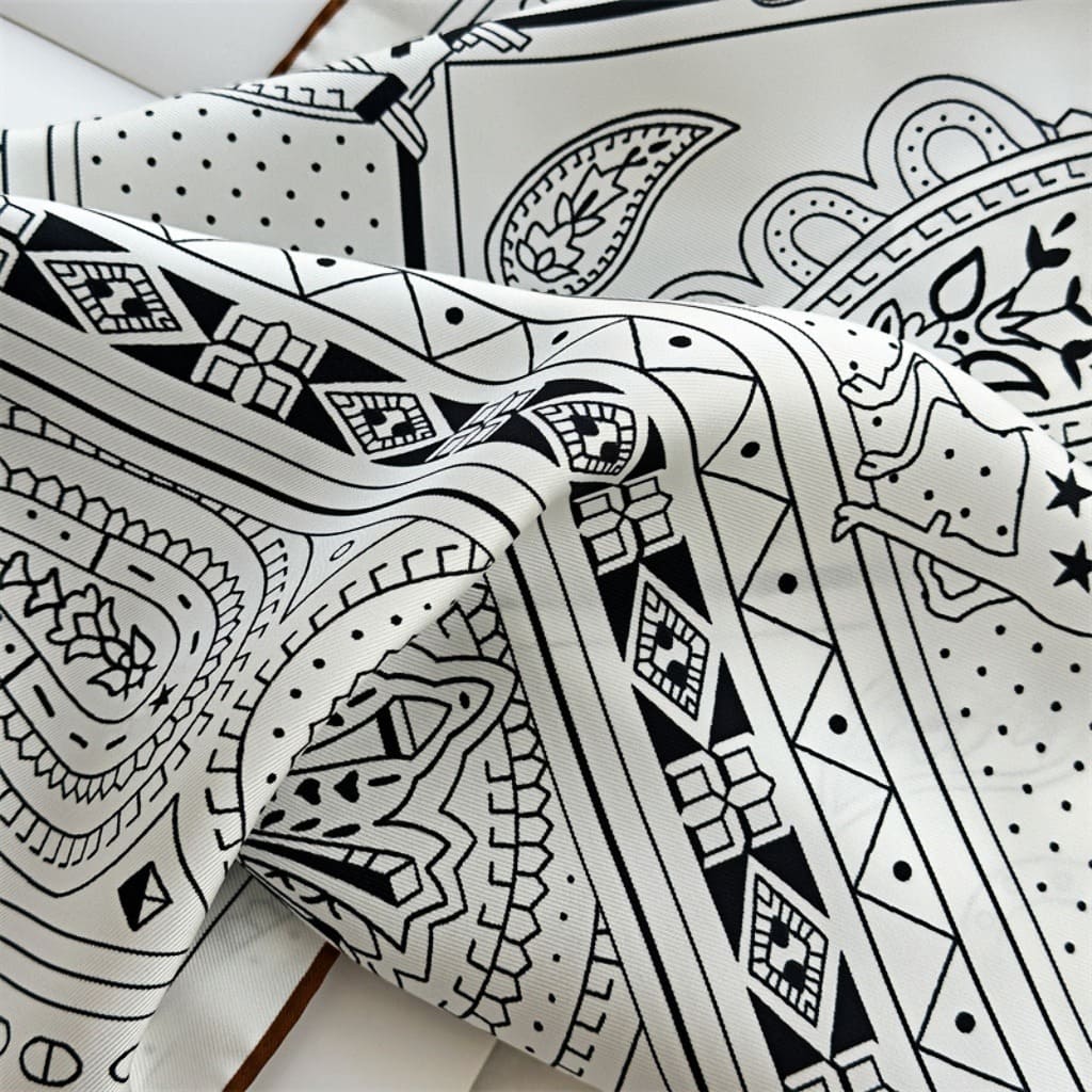 MaraSilk Pure Mulberry Silk Scarf - Square Twill MS337