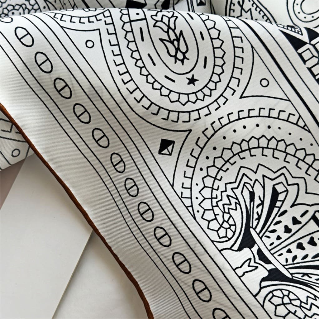 MaraSilk Pure Mulberry Silk Scarf - Square Twill MS337