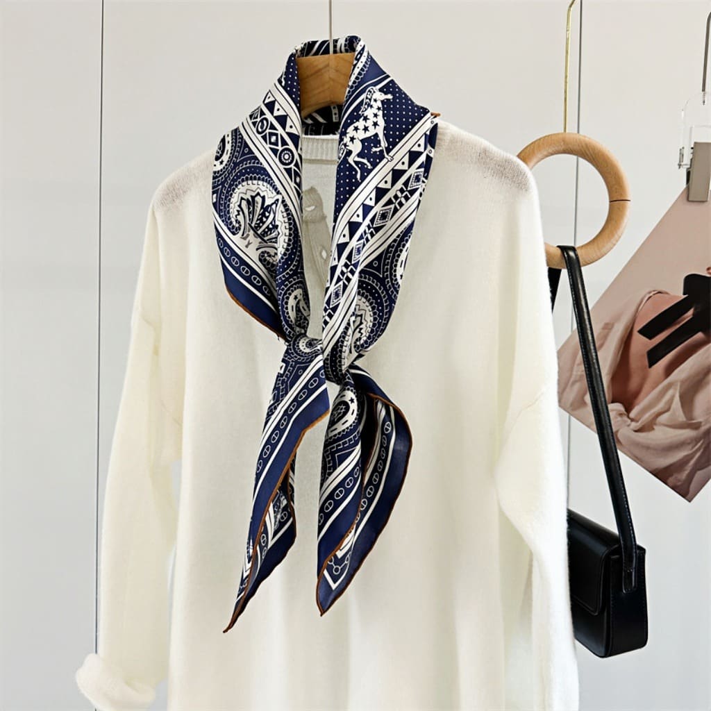 MaraSilk Pure Mulberry Silk Scarf - Square Twill MS337