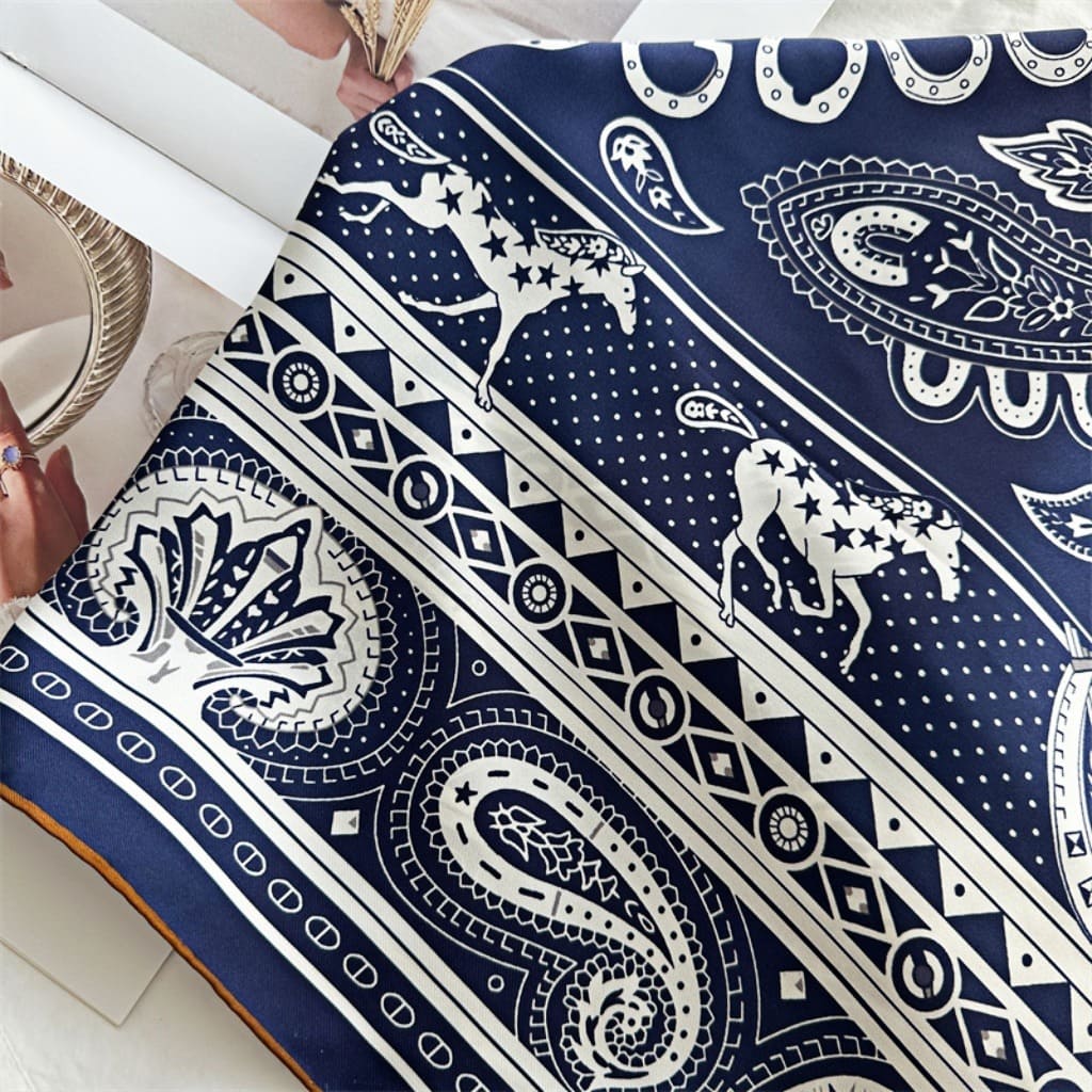 MaraSilk Pure Mulberry Silk Scarf - Square Twill MS337