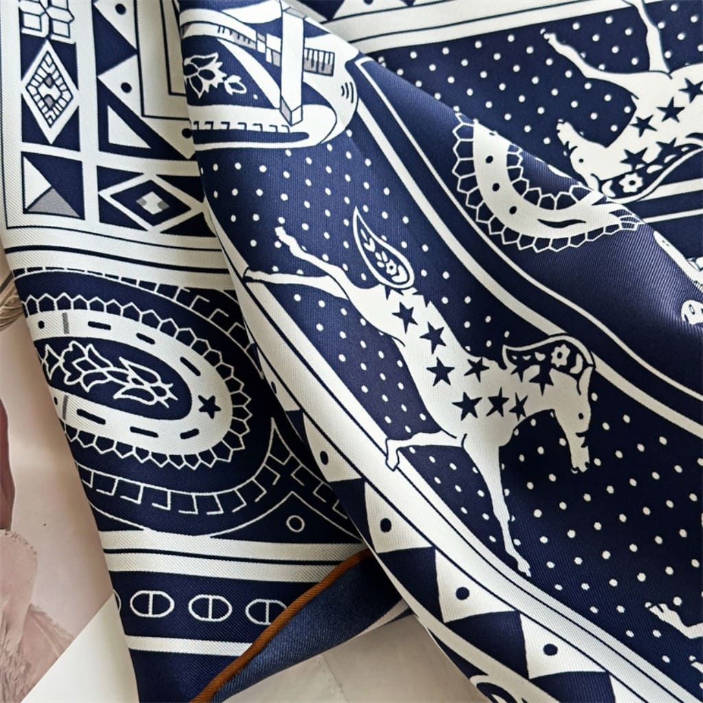 MaraSilk Pure Mulberry Silk Scarf - Square Twill MS337