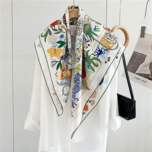 MaraSilk Pure Mulberry Silk Scarf - Square Twill MS340