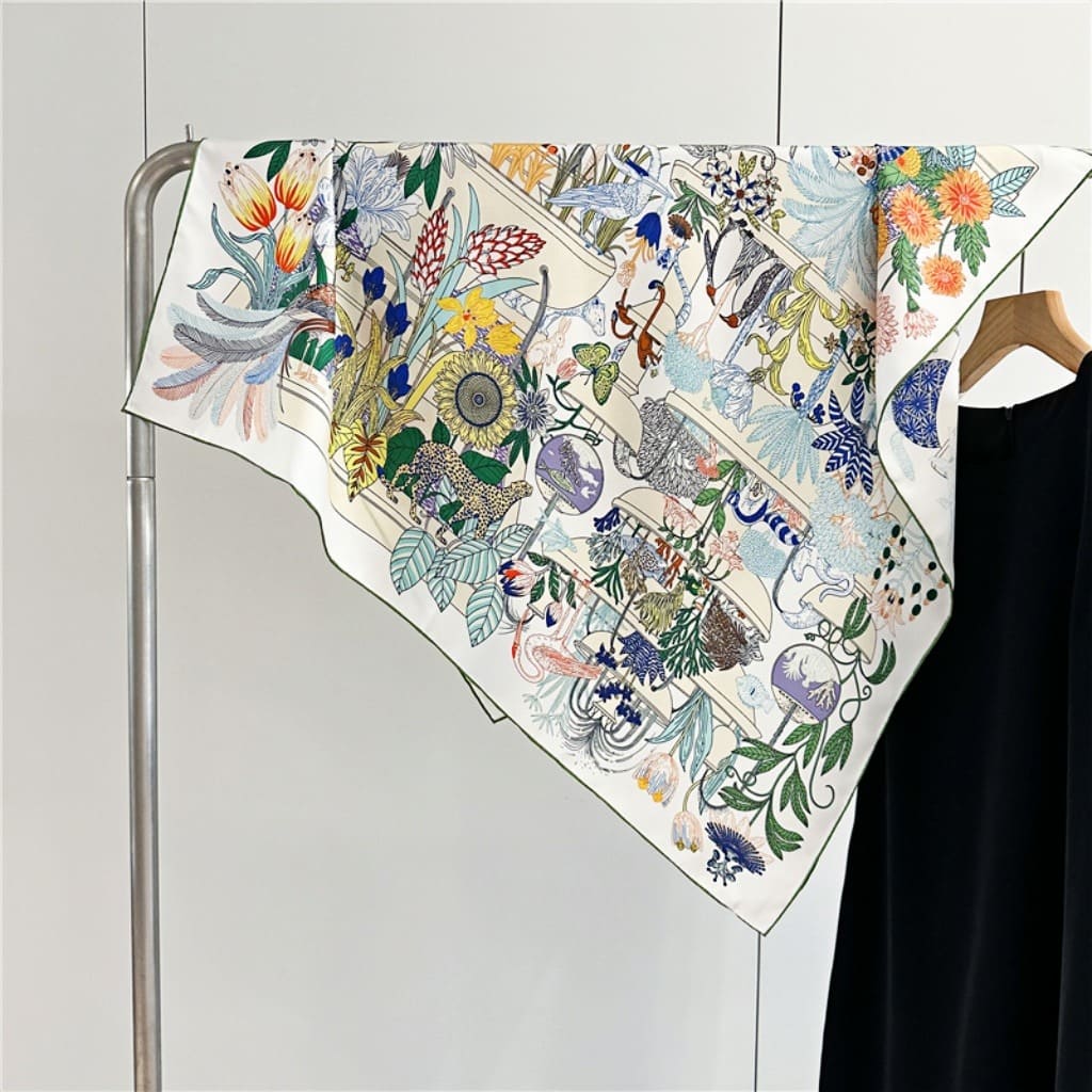 MaraSilk Pure Mulberry Silk Scarf - Square Twill MS340