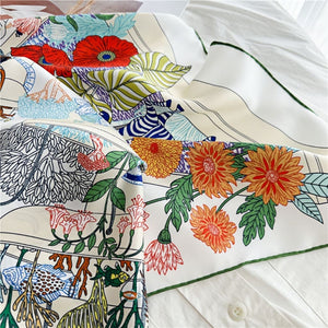 MaraSilk Pure Mulberry Silk Scarf - Square Twill MS340