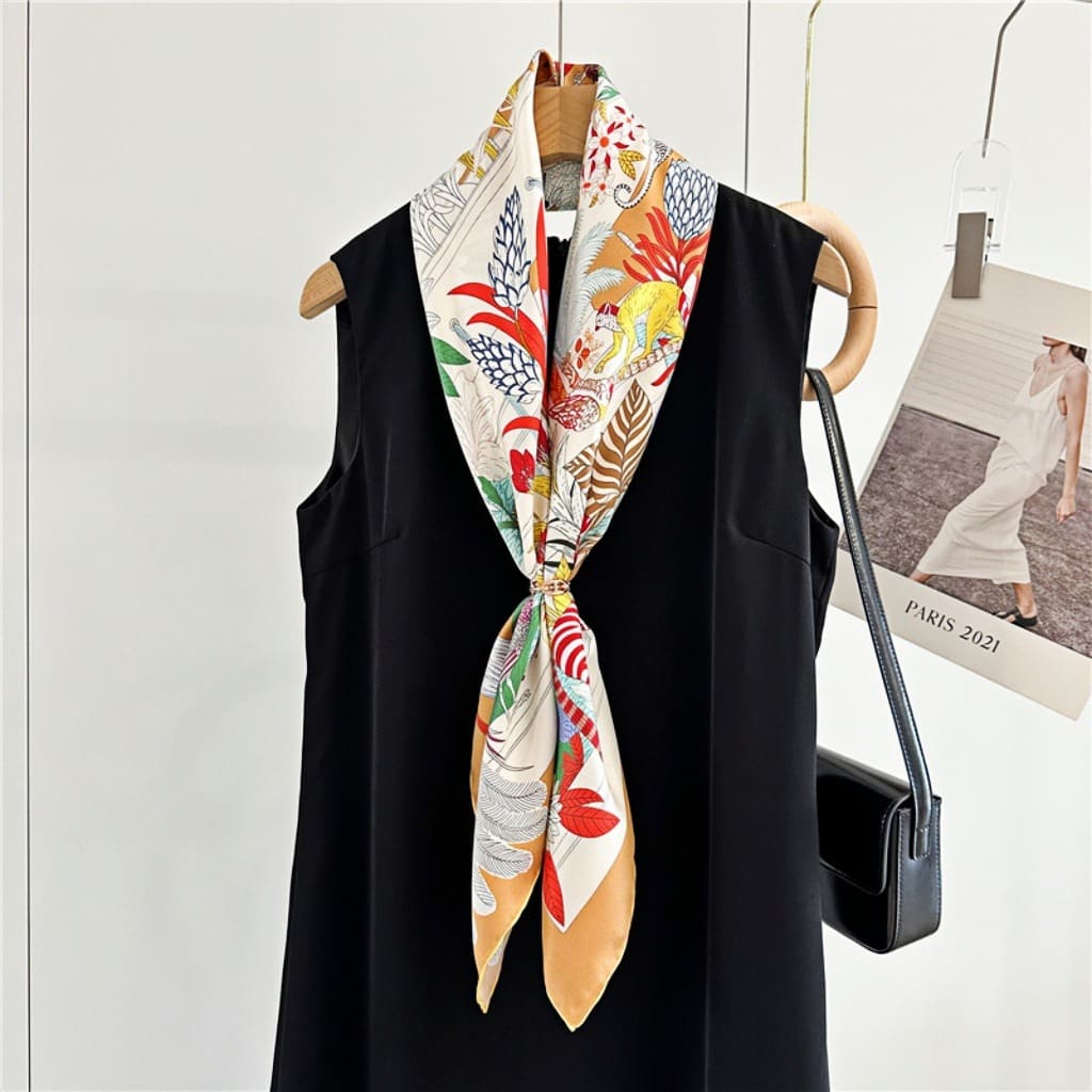 MaraSilk Pure Mulberry Silk Scarf - Square Twill MS340