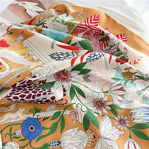 MaraSilk Pure Mulberry Silk Scarf - Square Twill MS340