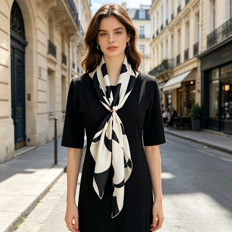 MaraSilk Pure Mulberry Silk Scarf - Square Twill MS341