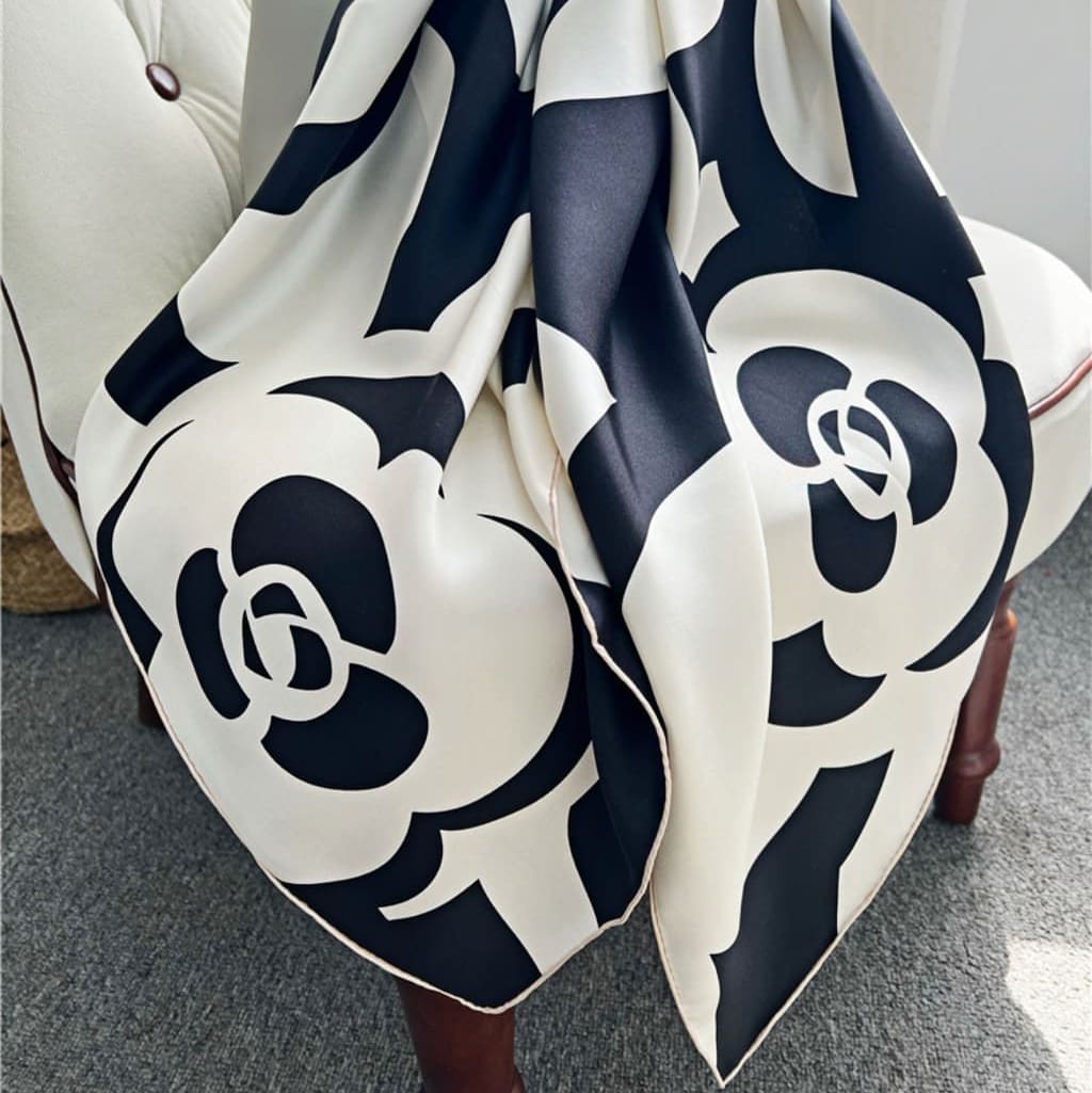 MaraSilk Pure Mulberry Silk Scarf - Square Twill MS341