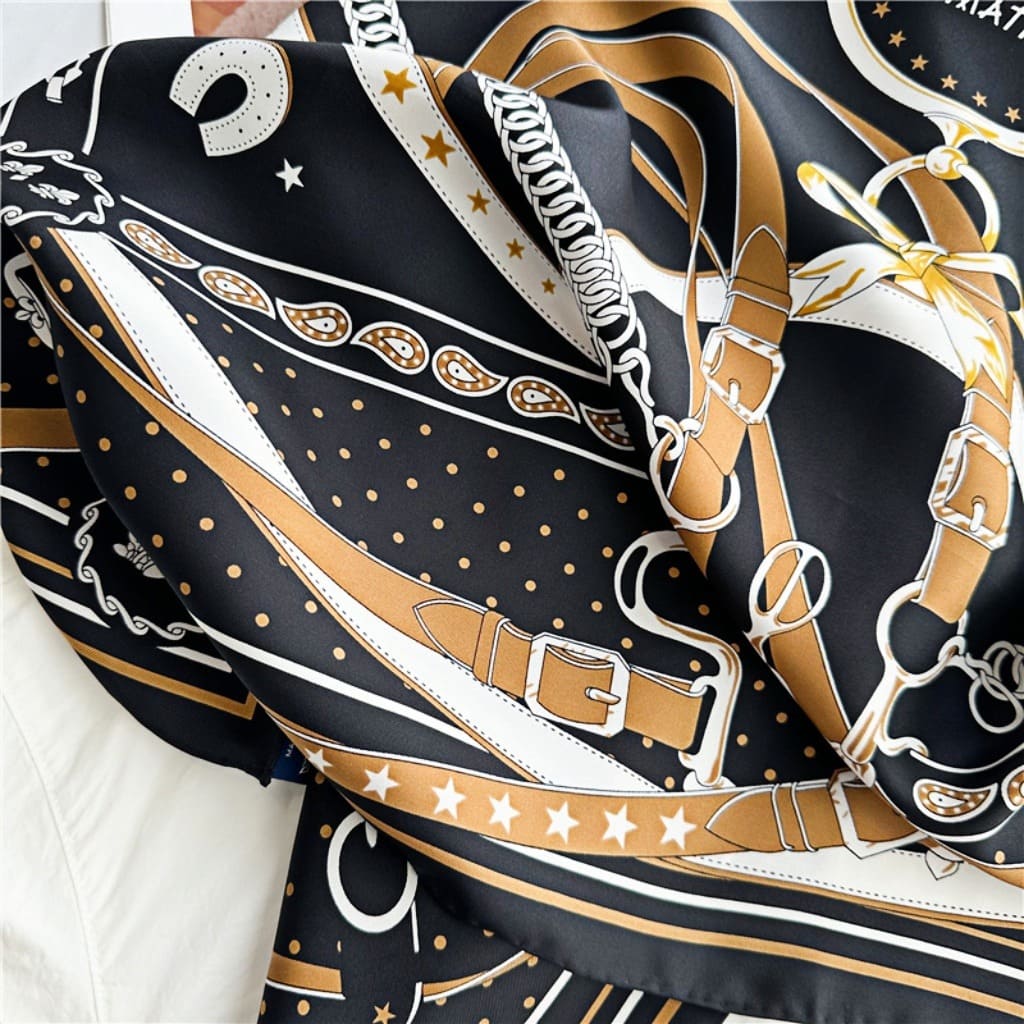 MaraSilk Pure Mulberry Silk Scarf - Square Twill MS342