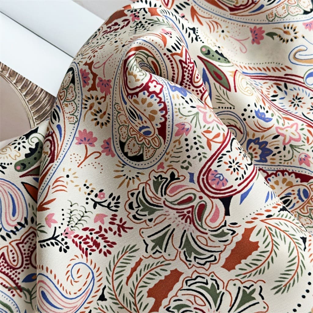 MaraSilk Pure Mulberry Silk Scarf - Square Twill MS343