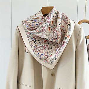 MaraSilk Pure Mulberry Silk Scarf - Square Twill MS343