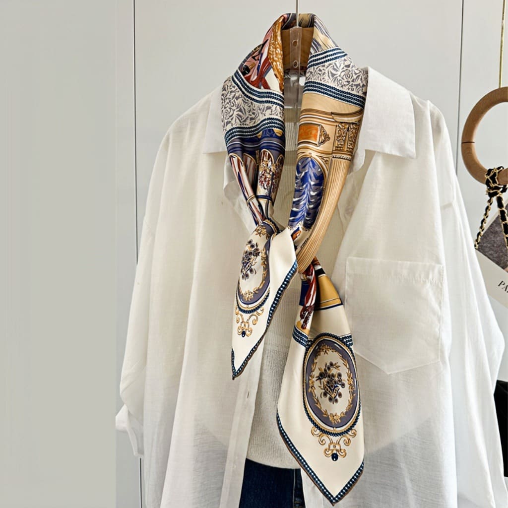 MaraSilk Pure Mulberry Silk Scarf - Square Twill MS344