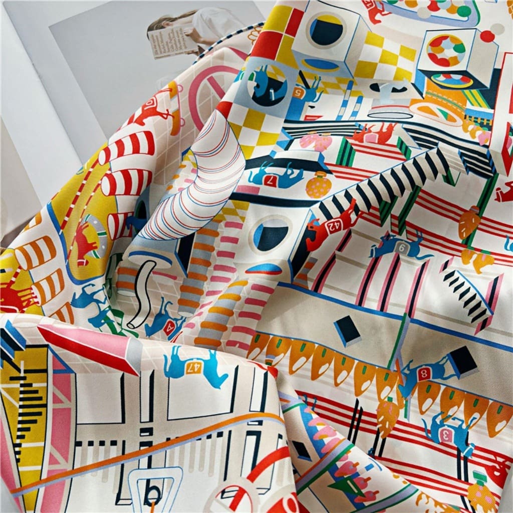 MaraSilk Pure Mulberry Silk Scarf - Square Twill MS346