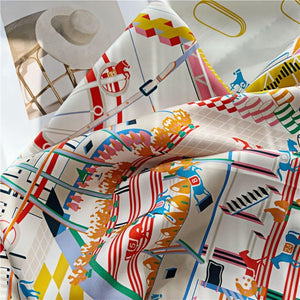 MaraSilk Pure Mulberry Silk Scarf - Square Twill MS346