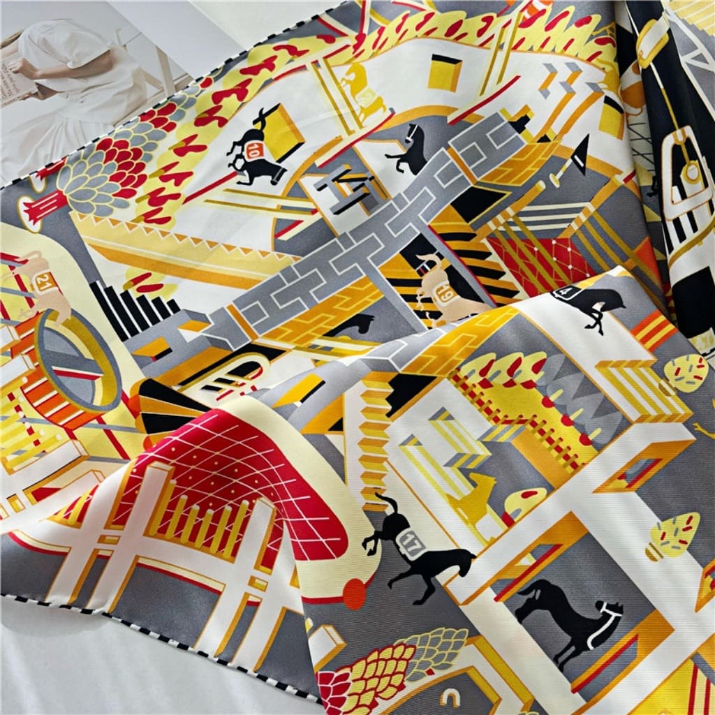 MaraSilk Pure Mulberry Silk Scarf - Square Twill MS346