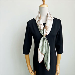 MaraSilk Pure Mulberry Silk Scarf - Square Twill MS347