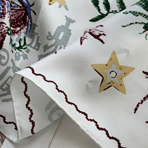 MaraSilk Pure Mulberry Silk Scarf - Square Twill MS348