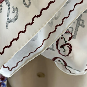 MaraSilk Pure Mulberry Silk Scarf - Square Twill MS348