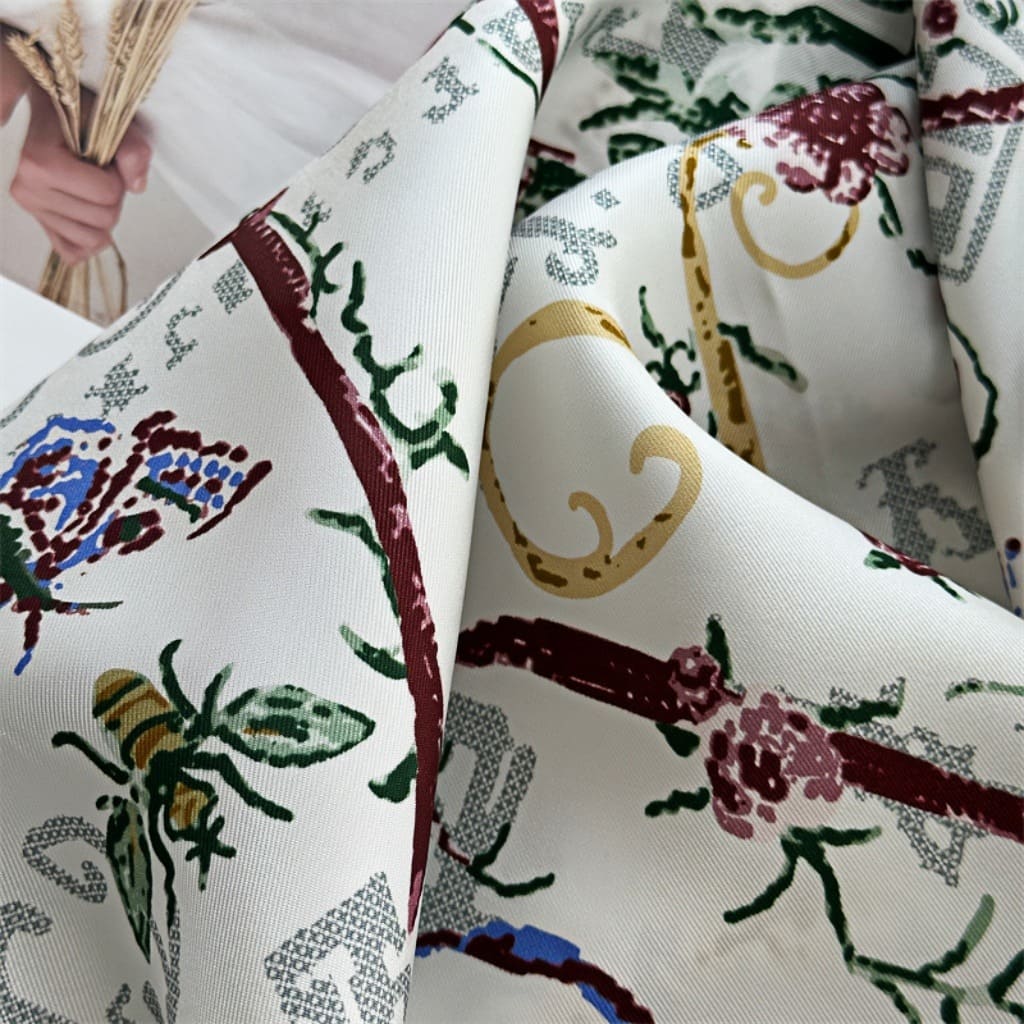 MaraSilk Pure Mulberry Silk Scarf - Square Twill MS348