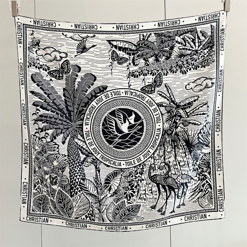 MaraSilk Pure Mulberry Silk Scarf - Square Twill MS349
