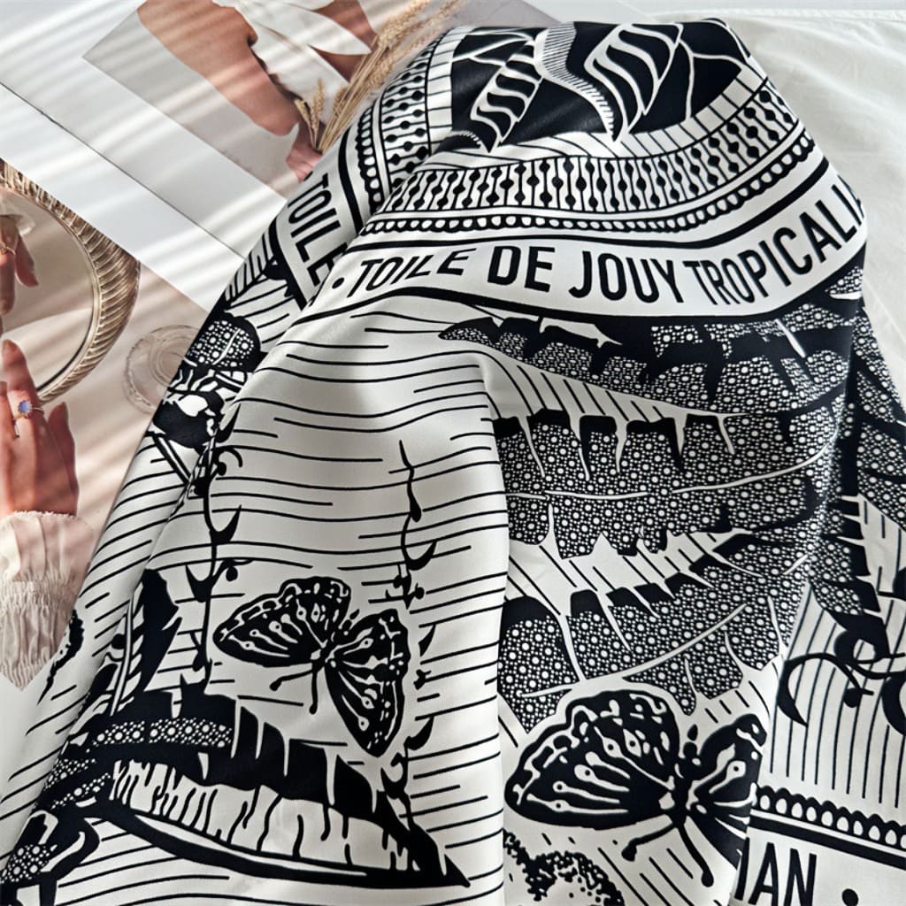 MaraSilk Pure Mulberry Silk Scarf - Square Twill MS349