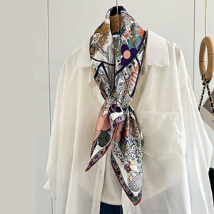 MaraSilk Pure Mulberry Silk Scarf - Square Twill MS350