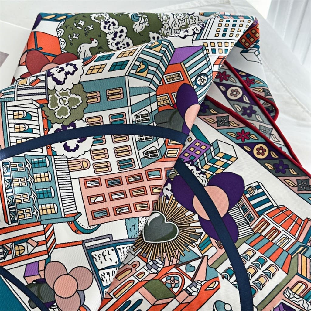 MaraSilk Pure Mulberry Silk Scarf - Square Twill MS350