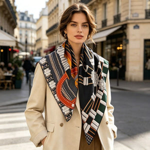 MaraSilk Pure Mulberry Silk Scarf - Square Twill MS352