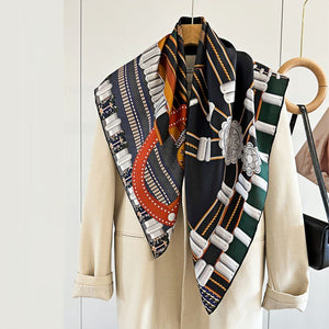 MaraSilk Pure Mulberry Silk Scarf - Square Twill MS352