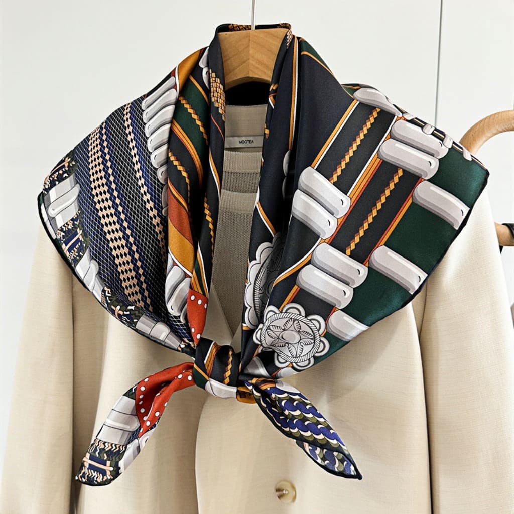 MaraSilk Pure Mulberry Silk Scarf - Square Twill MS352