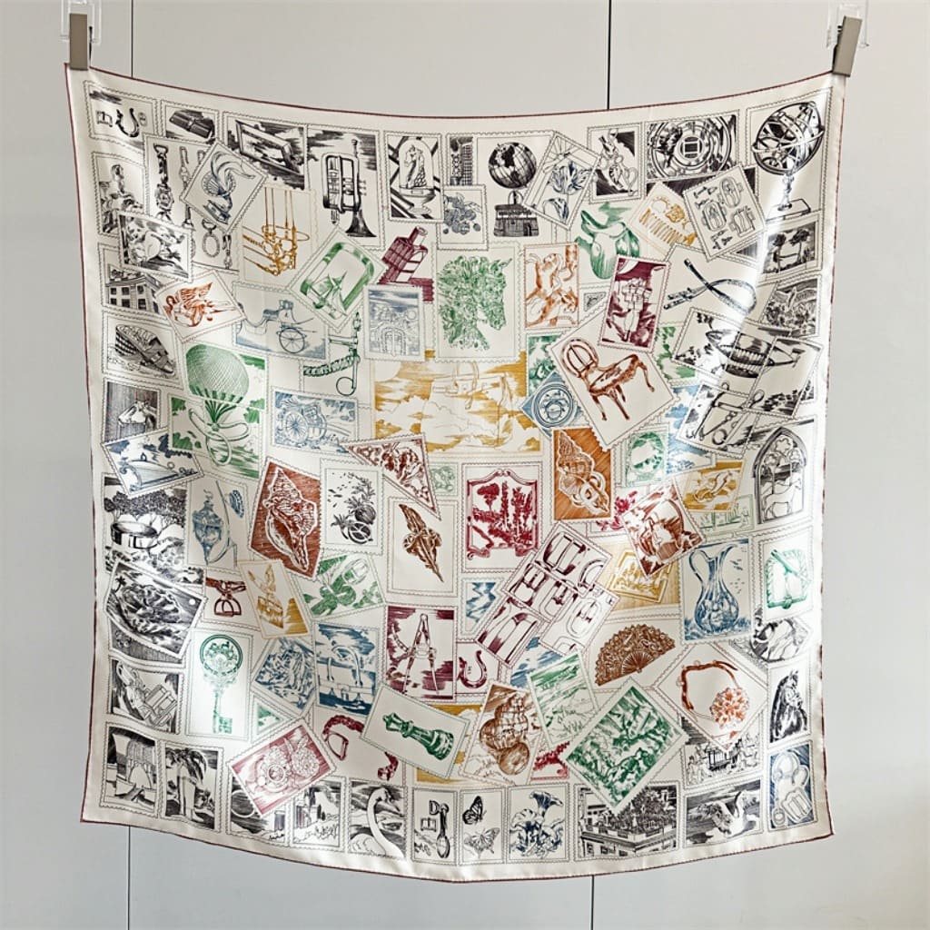 MaraSilk Pure Mulberry Silk Scarf - Square Twill MS353