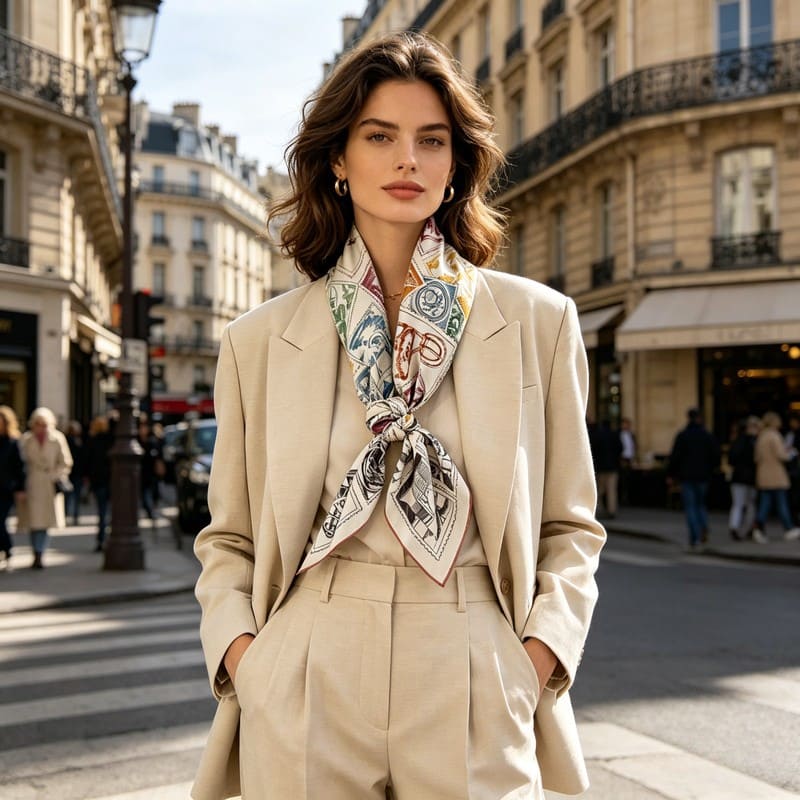 MaraSilk Pure Mulberry Silk Scarf - Square Twill MS353