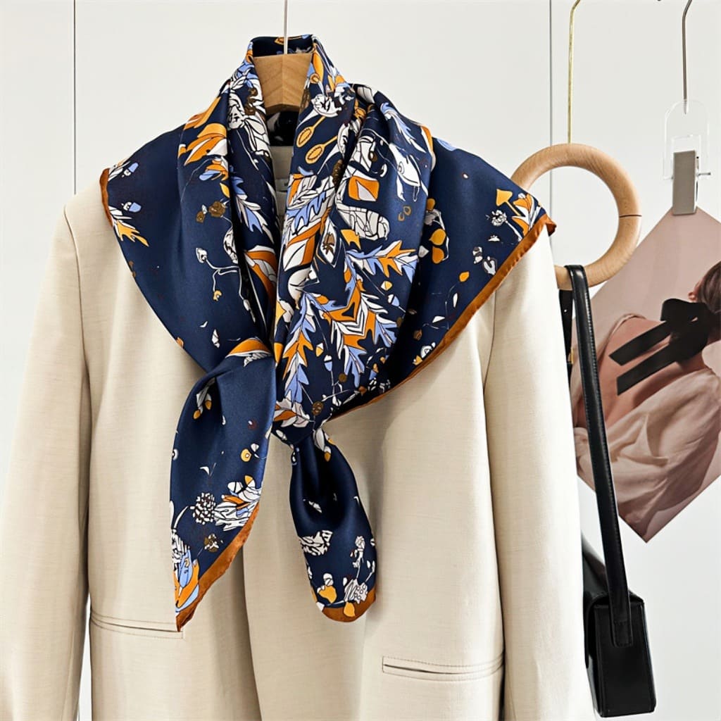 MaraSilk Pure Mulberry Silk Scarf - Square Twill MS354