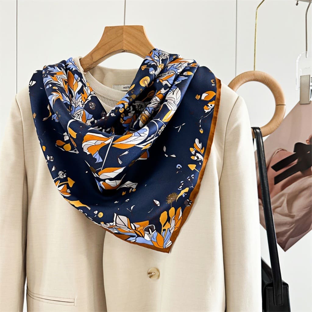 MaraSilk Pure Mulberry Silk Scarf - Square Twill MS354