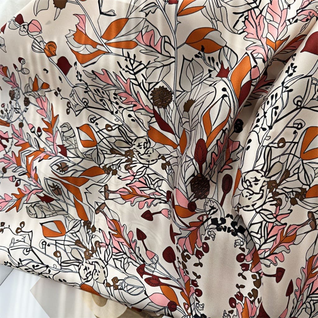 MaraSilk Pure Mulberry Silk Scarf - Square Twill MS354