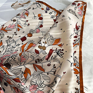 MaraSilk Pure Mulberry Silk Scarf - Square Twill MS354