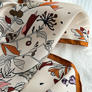 MaraSilk Pure Mulberry Silk Scarf - Square Twill MS354