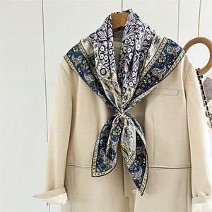 MaraSilk Pure Mulberry Silk Scarf - Square Twill MS355 34" x 34" MS35501