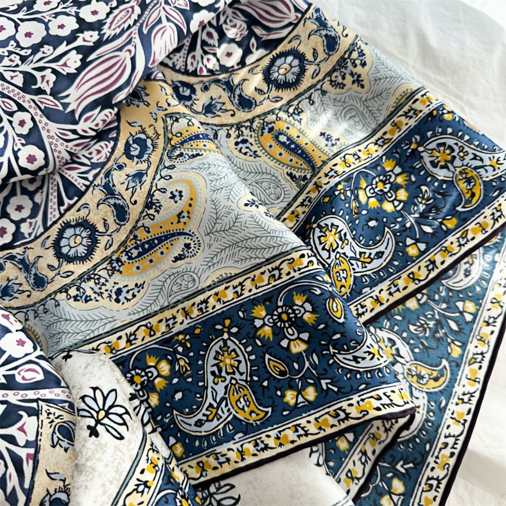 MaraSilk Pure Mulberry Silk Scarf - Square Twill MS355