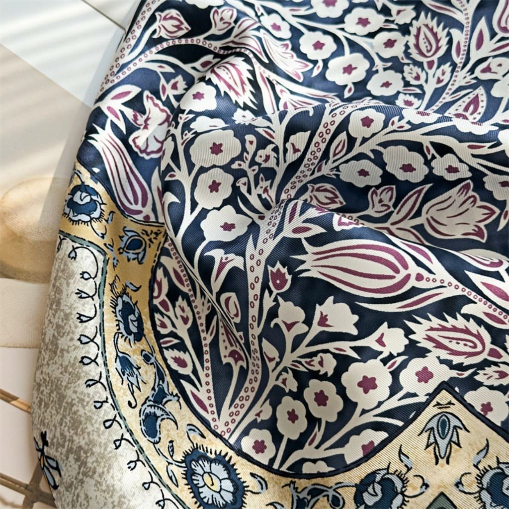 MaraSilk Pure Mulberry Silk Scarf - Square Twill MS355