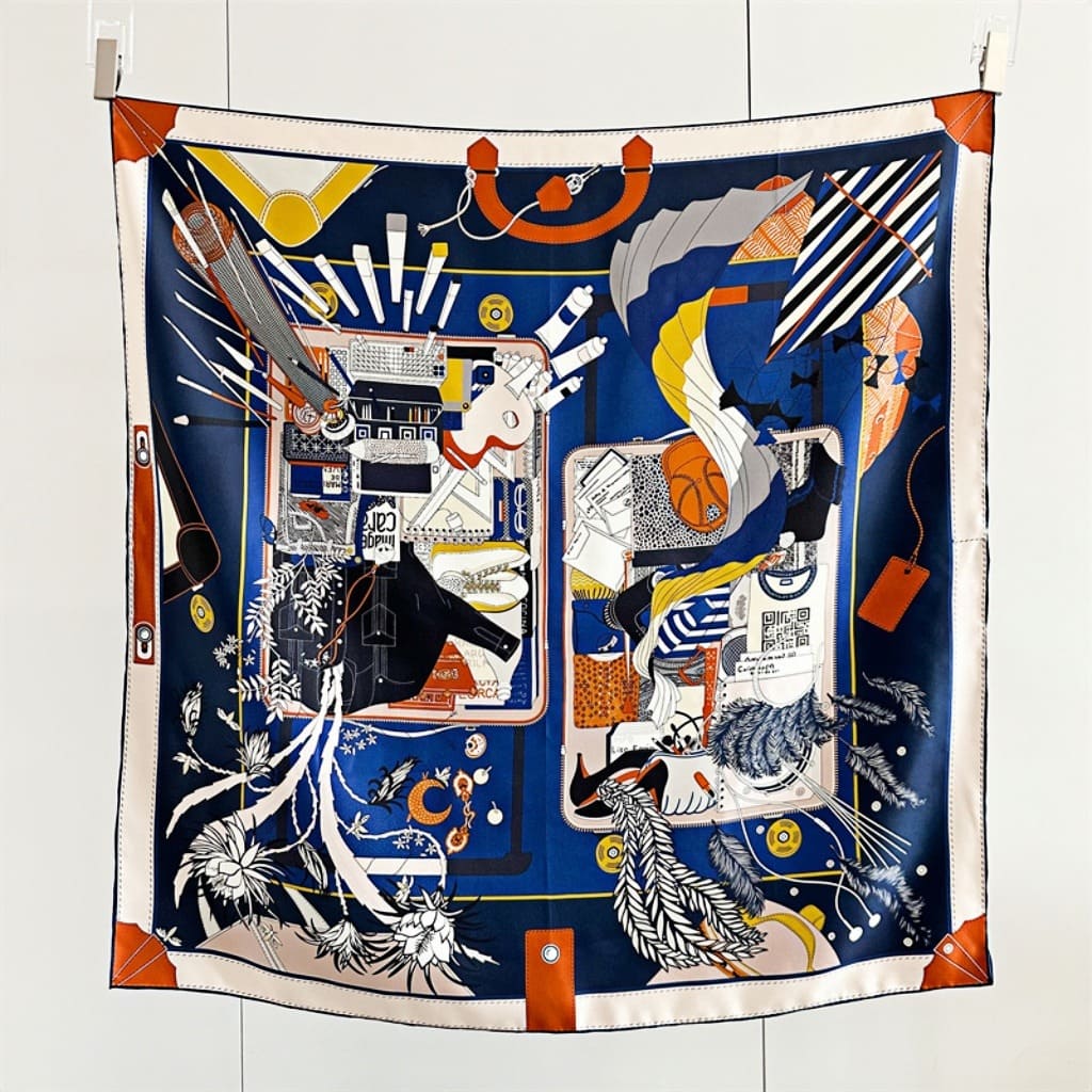 MaraSilk Pure Mulberry Silk Scarf - Square Twill MS356