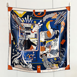 MaraSilk Pure Mulberry Silk Scarf - Square Twill MS356