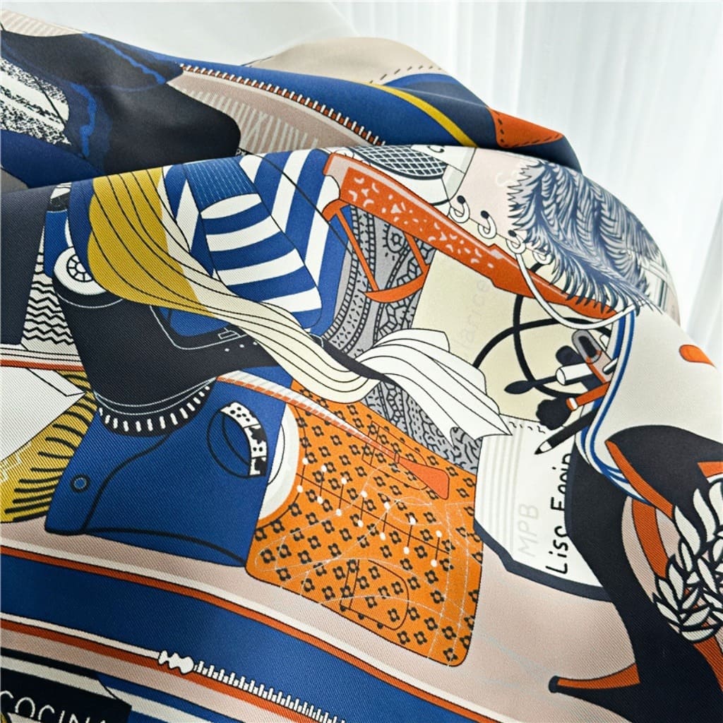 MaraSilk Pure Mulberry Silk Scarf - Square Twill MS356